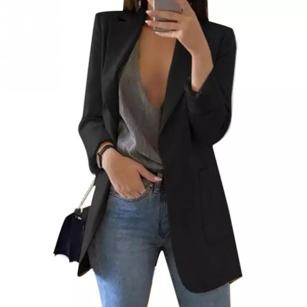 🆕Black oversized boyfriend blazer - Large